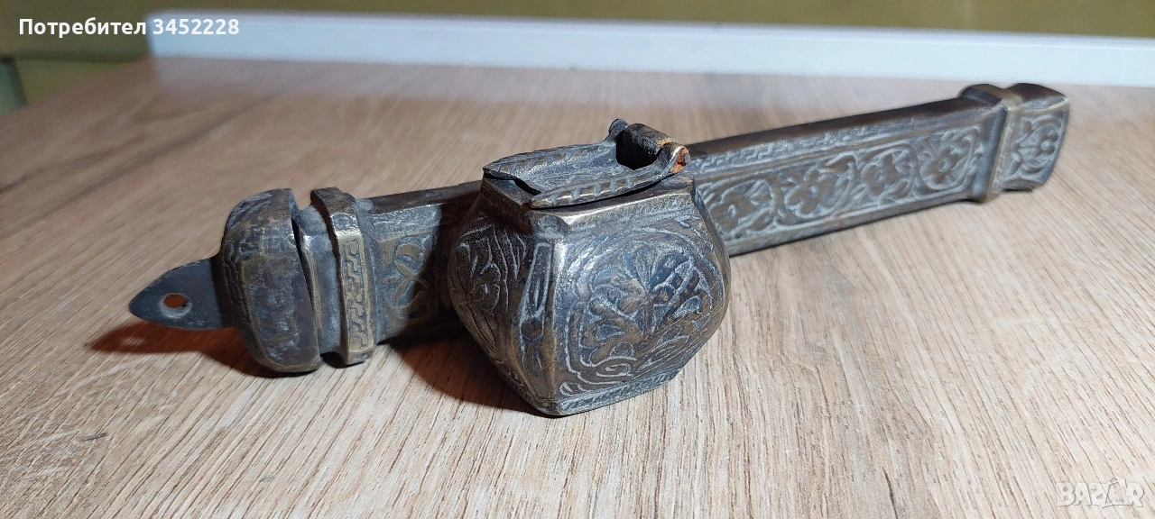 мастилница дивит ретро бронз за колекционери , снимка 1