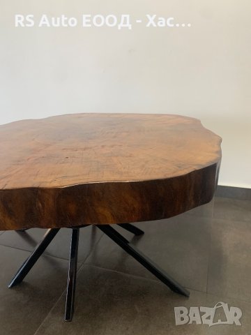 Кръгла Маса / холна / масив / дърво , снимка 3 - Маси - 43740965