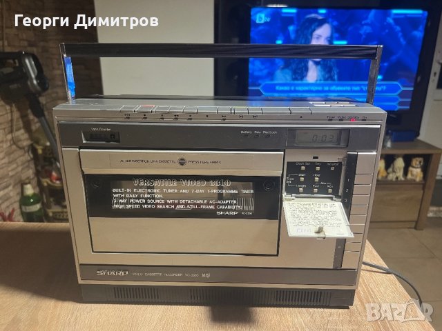 Sharp VC-3300, снимка 10 - Радиокасетофони, транзистори - 44033924