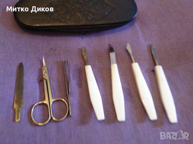 Комплект за маникюр с калъвче естествена кожа 7 части, снимка 4 - Други - 43185809