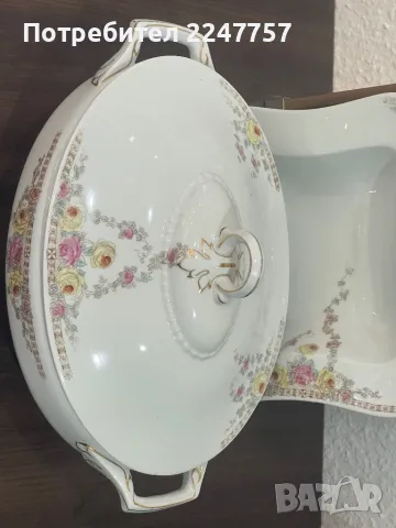 Терин с купа стар порцелан Bavaria, снимка 7 - Антикварни и старинни предмети - 47689738