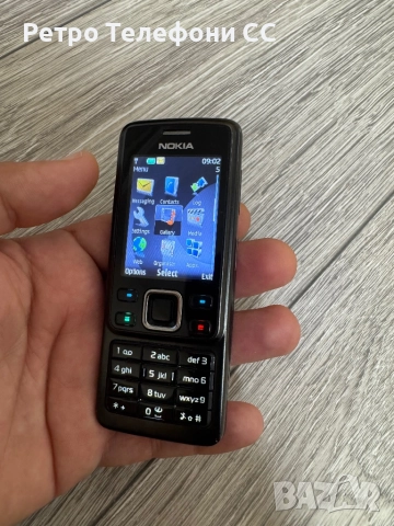 Nokia 6300 Black Metal Черен Метален Уникално запазен