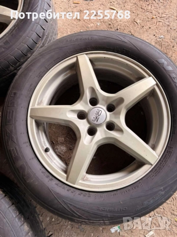 Оригинални джанти OZ с гуми 17/5*112, снимка 4 - Гуми и джанти - 52340683