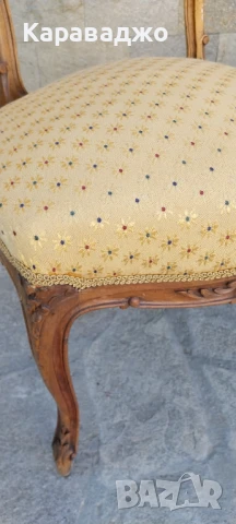 Антични Столчета Рококо, снимка 6 - Столове - 51344848