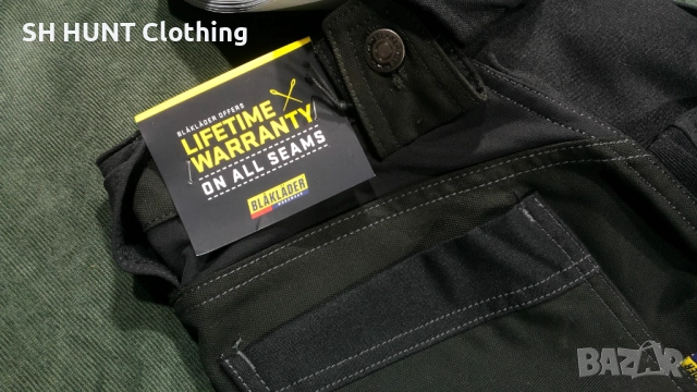 BLAKLADER Work Wear Trousers With Stretch 7115-1343 размер S работен панталон W2-28, снимка 7 - Панталони - 52068021