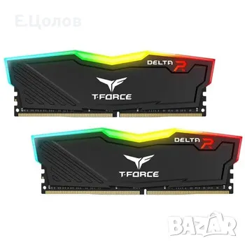 RAM 32GB Team Group T-FORCE DELTA RGB 16GB (2x16GB) DDR4 3000MHz, снимка 1