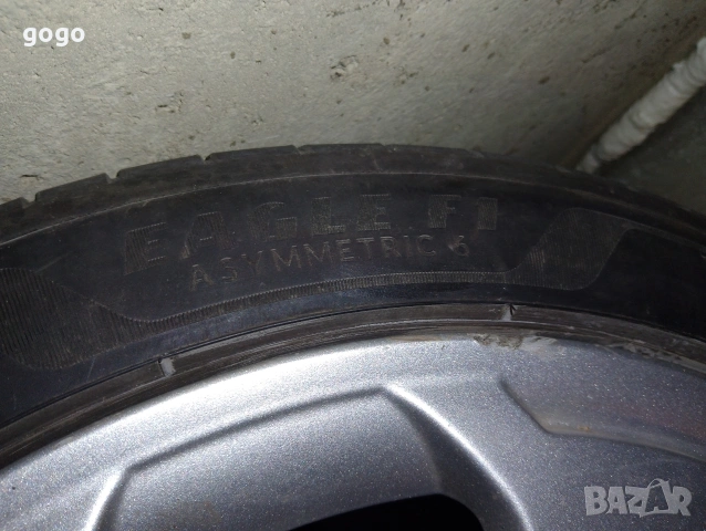 летни гуми 225/45/17 джанти, снимка 2 - Гуми и джанти - 53574569