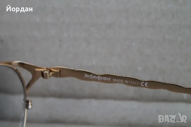 Диоптрични очила ''Yves Saint Laurent'' с позлата, снимка 10 - Слънчеви и диоптрични очила - 48310213