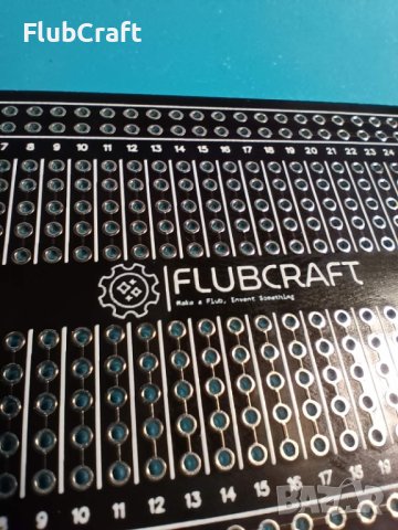 FlubCraft печатнa платкa 400 Гнезда ( PCB BreadBoard ), снимка 3 - Друга електроника - 43968454