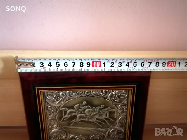 Страхотно Посребрено Италианско Пано-Коне Надпревара, снимка 7 - Пана - 49523073