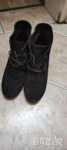 Чисто нови елегантни обувки естествена коба, снимка 3 - Дамски обувки на ток - 32586663