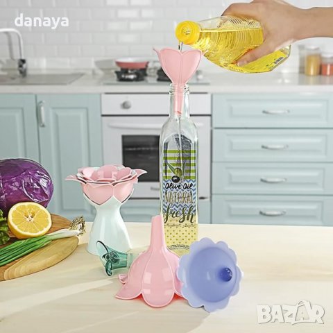 3444 Комплект фунии на поставка Магнолия, 3 броя