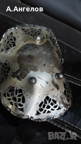 Посребрен съд , снимка 4 - Антикварни и старинни предмети - 51046486