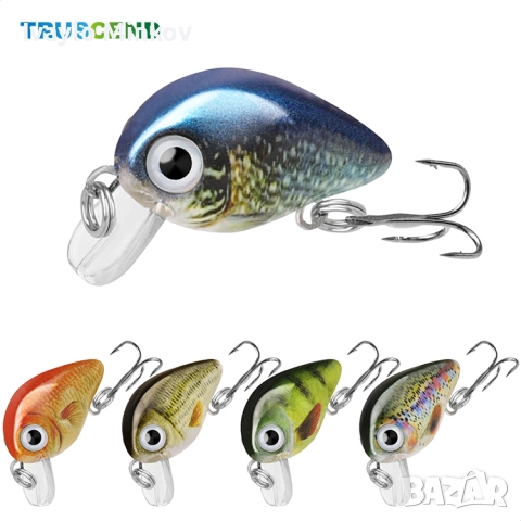 2.8см 1.5гр. 5бр. Воблер Crankbait Truscend