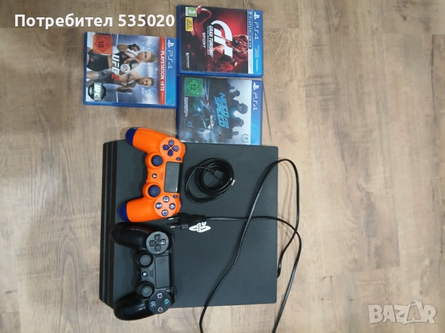 Playstation 4 pro 2 контролера 1tb