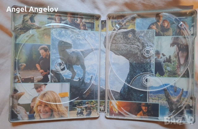 Jurassic World Trilogy Steelbook Limited Edition 4K , снимка 4 - Blu-Ray филми - 53224249