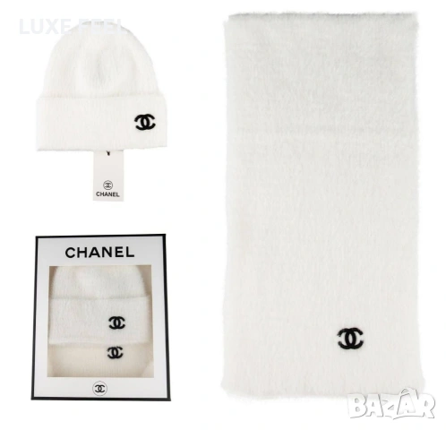 Шал + Шапка ⚜️ CELINE , снимка 8 - Шапки - 53091430