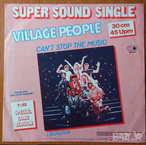Грамофонни плочи Village People – Can't Stop The Music