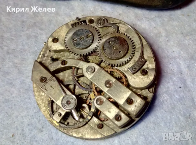 МЕХАНИЗЪМ от КОЛЕКЦИОНЕРСКИ СТАР ШВЕЙЦАРСКИ ДЖОБЕН ЧАСОВНИК с РИМСКИ ЦИФЕРБЛАТ 49707, снимка 8 - Антикварни и старинни предмети - 48578494