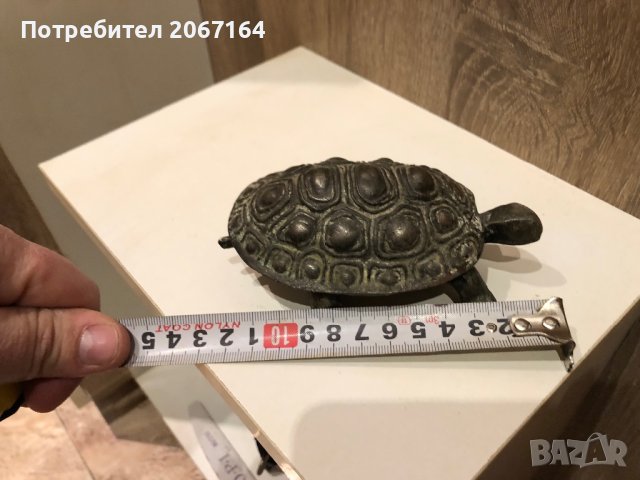Руска метална костенурка-пепелник, снимка 5 - Колекции - 44020512