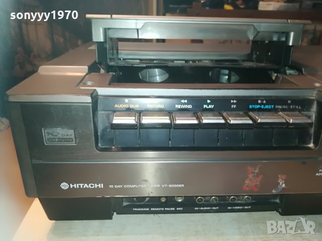 hitachi vt-5000er video deck-made in japan 2205211924, снимка 8 - Декове - 32966579