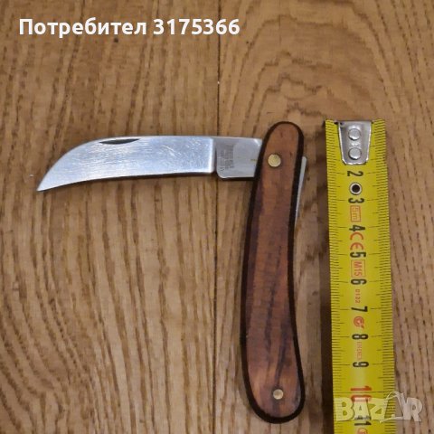 Джобен овощарски нож VICTORINOX орех, снимка 1 - Ножове - 44120382
