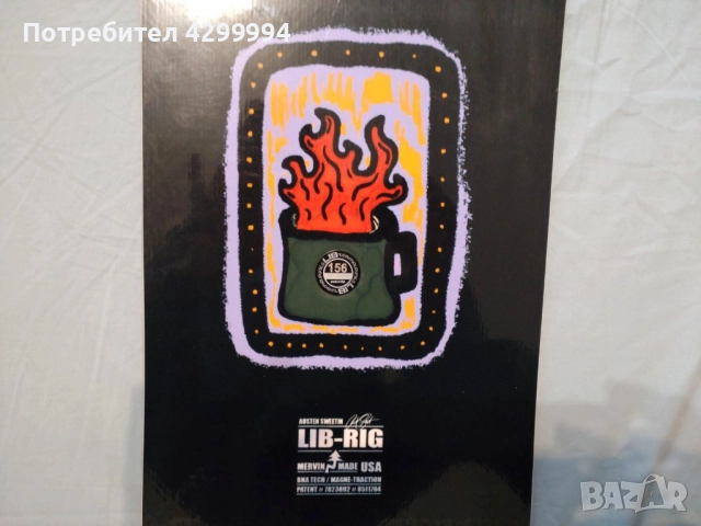 Сноуборд дъска LIB-TECH LIB RIG 156 ( 2025 г. ) , снимка 4 - Зимни спортове - 52390413