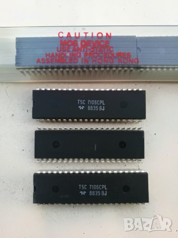 Продавам схема TSC 7106 CPL (аналогово-цифров преобразувател), снимка 2 - Друга електроника - 35550899