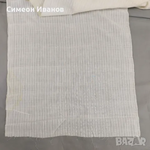 Топче кенар за кърпи ризи плат памучно платно 18м 49см B0162, снимка 6 - Антикварни и старинни предмети - 48705735