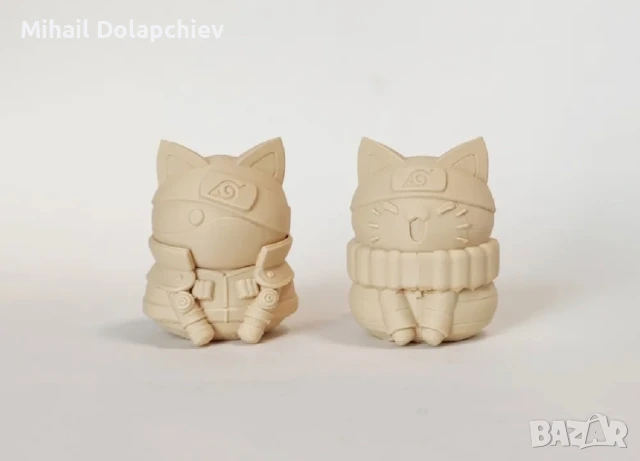 Аниме фигурки (ръчно изработени) + видео на процеса, снимка 9 - Фигурки - 51363187