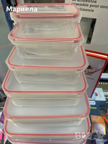 Херметически кутии за храна / Комплект Кутии за храна / Кутии за фризер / Кутии за Обяд, снимка 3 - Кутии за храна - 43777099