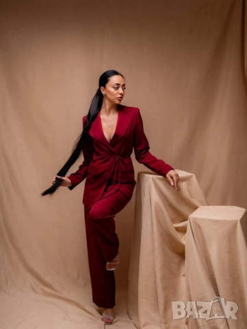 дамски комплекти сако и панталон 