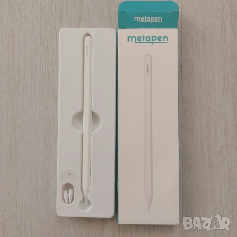 Metapen A14 Стилус за iPad | Магнитно Зареждане & Bluetooth | Като НОВ