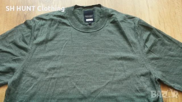 MARIO CONTI BERTO 100% Merino Wool размер L / XL блуза 100% Мерино Вълна - 1280, снимка 4 - Пуловери - 51133147