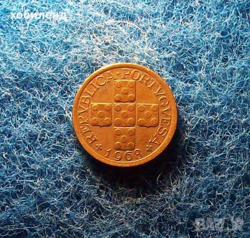 10 центавос Португалия 1968, снимка 2 - Нумизматика и бонистика - 33351628