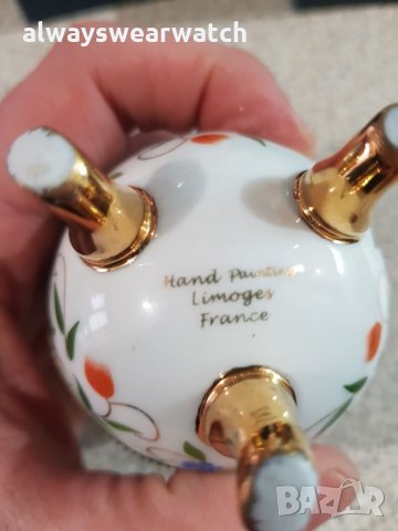 Декоративни порцеланови яйца - кутийка Limoges / Лимош - ръчна изработка - 2 бр., снимка 14 - Колекции - 27969255