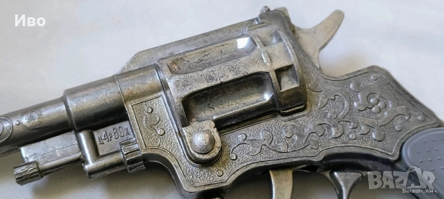 Изцяло метален револвер с капси Наган 1895 СССР , снимка 7 - Колекции - 53131502