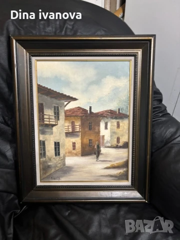 картина с маслени бои , снимка 1