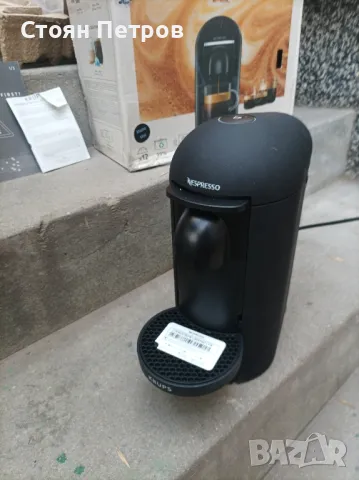 Неспресо кафемашина с капсули Krups Nespresso Vertuo Plus нова, снимка 8 - Кафемашини - 49684744