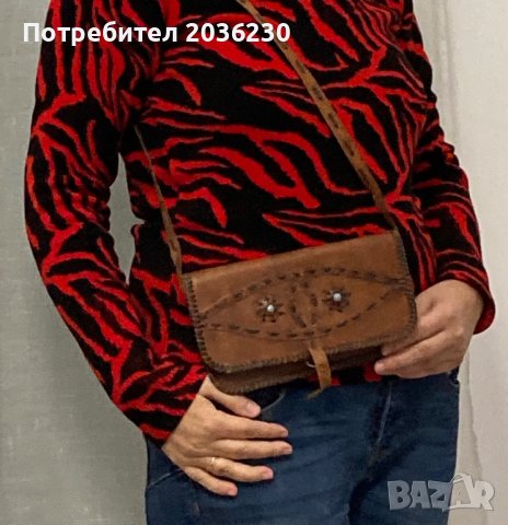 Чантичка кожа, снимка 3 - Чанти - 44005038