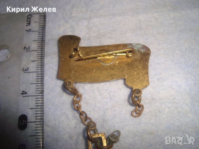 1977г. СТАР КОЛЕКЦИОНЕРСКИ БРОНЗОВ НЕМСКИ МЕДАЛ КОМИНОЧИСТАЧ КЪСМЕТЛИЙСКИ с НОСАЧ РЯДЪК 18699, снимка 9 - Антикварни и старинни предмети - 37970992