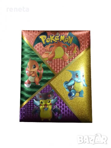 Комплект Карти Pokémon, За игра, Пластик, 10 Броя
