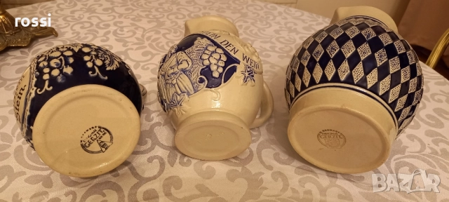 Vintage. Нови. GERZIT W.Germany. Керамични кани 1 л. и 1,5 л. Кана., снимка 6 - Колекции - 30446627