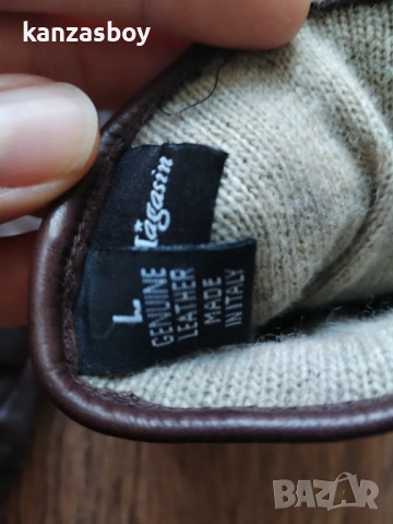 Италиански кожени ръкавици естествена кожа , снимка 9 - Ръкавици - 53584729