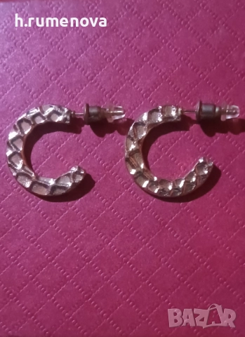 обеци с винчета по 3лв на чифт , снимка 3 - Обеци - 52030728