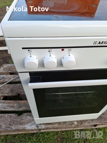 Продава се готварска печка AEG , снимка 3 - Печки, фурни - 52955992