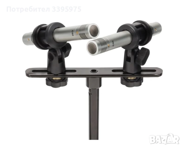 Комплект от 2 нови стерео кондензаторни микрофона Samson C02, снимка 3 - Микрофони - 51684341