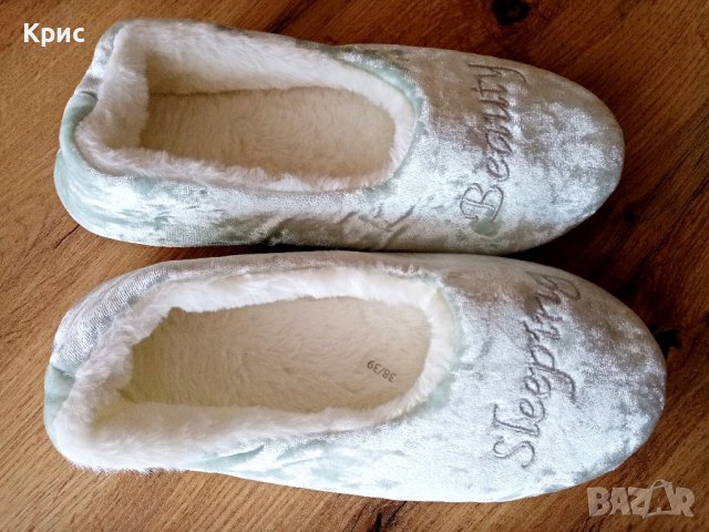 Нови дамски домашни пантофки Sleeping Beauty , снимка 5 - Пантофи - 37630719