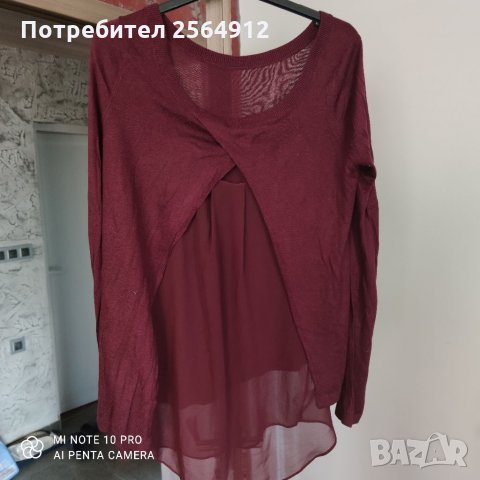 Продавам дамска блуза, снимка 2 - Блузи с дълъг ръкав и пуловери - 32603538