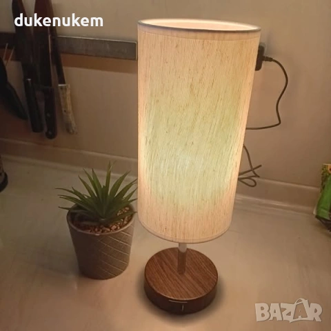 LED нощна лампа с USB зареждане и сензорно управление, снимка 8 - Лед осветление - 53092877